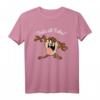 HapDeer Taz That's All Folks Weißes T-Shirt - Offizielles Warner Bros Lizenzprodukt für Fans und Humorvolle Geburtstagsgeschenke