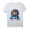 Guten Morgen? Ganz dünnes Eis! Lustiges Kaffee T-Shirt mit Spruch für Morgenmuffel, Katzenliebhaber & Humorvolle Geschenke