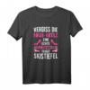 Vergiss Die High-Heels Echte Prinzessin Trägt Skistiefel T-Shirt - Lustiges Wintersport Design für Skifahrer und Snowboarder als Geschenk