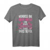 Vergiss Die High-Heels Echte Prinzessin Trägt Skistiefel T-Shirt - Lustiges Wintersport Design für Skifahrer und Snowboarder als Geschenk