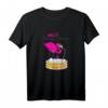 Malle Party Crew T-Shirt für Frauen - Lustiges Flamingo Wein JGA Mallorca Gruppenoutfit für Junggesellinnenabschied & Party-Urlaub