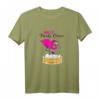 Malle Party Crew T-Shirt für Frauen - Lustiges Flamingo Wein JGA Mallorca Gruppenoutfit für Junggesellinnenabschied & Party-Urlaub