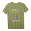 Nur Noch Ein Buch Lesen Eule Leseratte T-Shirt – Lustiges Bücher Spruch für Buchliebhaber und Bücherwürmer