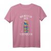 Nur Noch Ein Buch Lesen Eule Leseratte T-Shirt – Lustiges Bücher Spruch für Buchliebhaber und Bücherwürmer