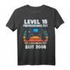 Lustiges 15. Geburtstag T-Shirt für Jungen und Mädchen - Originelle Geschenke und Dekorationen für 15-Jährige 2008