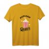 Popcorn Queen T-Shirt – Lustiges Damen Kostüm für Karneval, Fasching, Kino und Filmeabende, perfekte Geschenkidee für Filmfans