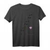 Meerschweinchen Fußspur Pfotenabdrücke T-Shirt - Liebesbeweis für Meerschweinchenfans, ideales Geschenk für Tierliebhaber