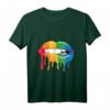 LGBTQ Gay Pride CSD Regenbogen Kussmund T-Shirt - Buntes Pride Outfit für CSD, Pride Month & Toleranzfeiern