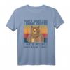 That's What I Do I Drink Coffee & Hate People Bear T-Shirt - Funny Gag Shirt for Coffee Lovers and Introverts
