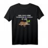 Habe heute keine Verbindung zu meinem E-LAN Faultier Faul T-Shirt – Lustiges Design für Faulenzer und Entspannungskünstler