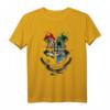HapDeer Harry Potter Hogwarts Magical Mischief Level Up Crest T-Shirt – Offiziell lizenziertes Fan-Design für Harry Potter Fans