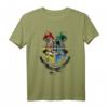HapDeer Harry Potter Hogwarts Magical Mischief Level Up Crest T-Shirt – Offiziell lizenziertes Fan-Design für Harry Potter Fans