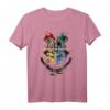 HapDeer Harry Potter Hogwarts Magical Mischief Level Up Crest T-Shirt – Offiziell lizenziertes Fan-Design für Harry Potter Fans