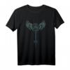 Walküre HapDeer Symbol Valknut Wikinger Odin Viking T-Shirt – Geschenkidee für Wikinger-, Mythologie- und Götterfans