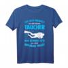 Taucher Geschenk für Herren, Damen & Kinder - Apnoe & Schnorchel T-Shirt für Wasser- & Tauchsportliebhaber mit Meeresmotiven