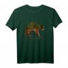 Bär Silhouette Wald Natur Umweltschutz Klima Design T-Shirt – Nachhaltiges Geschenk für Tier- und Naturliebhaber zu Geburtstag & Weihnachten
