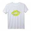 Lippen Kussmund 80er 90er Jahre T-Shirt - Perfektes Kostüm & Geschenk für Oldschool Motto Partys & Fans