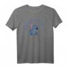 HapDeer Lilo & Stitch Morgenmuffel T-Shirt – Offiziell lizenziertes Disney Shirt für Männer, Frauen, Jungen & Mädchen mit 4th of July & Fireworks Design