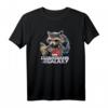 Marvel Rocket Guardians of the Galaxy Circle Graphic T-Shirt - Offiziell lizenziertes Marvel Fanshirt