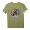 Marvel Rocket Guardians of the Galaxy Circle Graphic T-Shirt - Offiziell lizenziertes Marvel Fanshirt