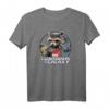 Marvel Rocket Guardians of the Galaxy Circle Graphic T-Shirt - Offiziell lizenziertes Marvel Fanshirt