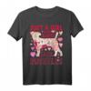Jack Russell Terrier Just A Girl Who Loves Dog Flower Floral T-Shirt - Niedliches Hundedesign für Damen & Hundeliebhaber