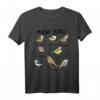 Funny Tit Birds Birdwatcher T-Shirt – Lustiges Geschenk für Vogelbegeisterte, Ornithologen und Vogelliebhaber zum HapDeer