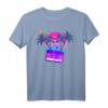 90s Vaporwave Sunset Kassettenband im Outrun Synthwave Stil T-Shirt – Retro-Vintage Design für Musik- und Kunstliebhaber, Otaku, Sea Punk & Pastel Goth Fans