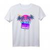 90s Vaporwave Sunset Kassettenband im Outrun Synthwave Stil T-Shirt – Retro-Vintage Design für Musik- und Kunstliebhaber, Otaku, Sea Punk & Pastel Goth Fans