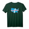 HapDeer T-Shirt Across America - Official Merchandise, Klassisch geschnitten, doppelt genähter Saum