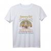 January Girl The Soul of a Witch Yoga T-Shirt – Lustiges Geburtstagsgeschenk für Frauen und Mädchen, geboren im Januar, perfekt für Yoga-Fans