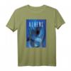 Aliens Xenomorph Blue Light T-Shirt – Offizielles Alien Merchandise für Fans, Sci-Fi und Filmbegeisterte
