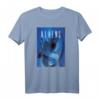 Aliens Xenomorph Blue Light T-Shirt – Offizielles Alien Merchandise für Fans, Sci-Fi und Filmbegeisterte