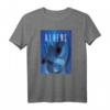 Aliens Xenomorph Blue Light T-Shirt – Offizielles Alien Merchandise für Fans, Sci-Fi und Filmbegeisterte