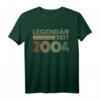 Lustiges 20. Geburtstag T-Shirt für Mann & Frau - Witzige Geschenkidee & Deko für den 20. Geburtstag 2004