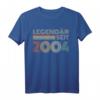 Lustiges 20. Geburtstag T-Shirt für Mann & Frau - Witzige Geschenkidee & Deko für den 20. Geburtstag 2004