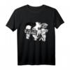 One Life Animal Rights T-Shirt – Veganer Tierschutz & Tierrechte Aktivismus Oberteil mit Sprüchen wie 'not your mom not your milk' & 'choose fries not lives' für Veganer & Tierschützer