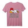 Lustiges Hühner Schlafshirt Pyjama für Damen und Herren - Originelles Geschenk für Langschläfer, Morgenmuffel und Tierliebhaber