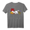 Lustiges Hühner Schlafshirt Pyjama für Damen und Herren - Originelles Geschenk für Langschläfer, Morgenmuffel und Tierliebhaber