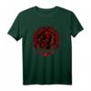 Wikinger Fenrir Fenris Wolf und Keltische Triskele T-Shirt - Mythologie-Design in Rot für Fans nordischer & keltischer Symbole