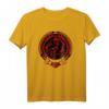 Wikinger Fenrir Fenris Wolf und Keltische Triskele T-Shirt - Mythologie-Design in Rot für Fans nordischer & keltischer Symbole