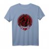 Wikinger Fenrir Fenris Wolf und Keltische Triskele T-Shirt - Mythologie-Design in Rot für Fans nordischer & keltischer Symbole