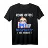 Home Office Mitarbeiter des Monats Lustiges T-Shirt – Perfektes Geschenk für Remote-Arbeiter & Arbeitskollegen