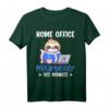 Home Office Mitarbeiter des Monats Lustiges T-Shirt – Perfektes Geschenk für Remote-Arbeiter & Arbeitskollegen