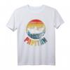 Lustiges Kapitän Vatertag T-Shirt - Retro Papitän Design für Männer & Väter mit Bootsbezug