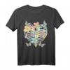 Pastel Goth Heart Ribcage Harajuku Otaku T-Shirt - Kawaii Kawaii Goth Fashion for Anime & Manga Lovers