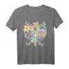 Pastel Goth Heart Ribcage Harajuku Otaku T-Shirt - Kawaii Kawaii Goth Fashion for Anime & Manga Lovers