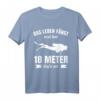 Taucher Geschenk für Herren, Damen & Kinder - Apnoe & Schnorchel T-Shirt für Wassersport, Meerestauchen & Freitauchen