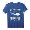 Taucher Geschenk für Herren, Damen & Kinder - Apnoe & Schnorchel T-Shirt für Wassersport, Meerestauchen & Freitauchen