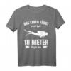 Taucher Geschenk für Herren, Damen & Kinder - Apnoe & Schnorchel T-Shirt für Wassersport, Meerestauchen & Freitauchen